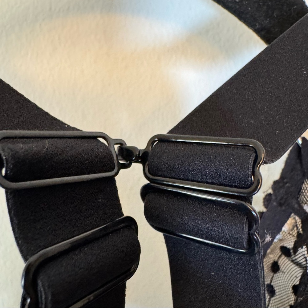 Elomi Elegant Black Sheer Bra lingerie honeymoon 34k 0011 - Picture 15 of 15